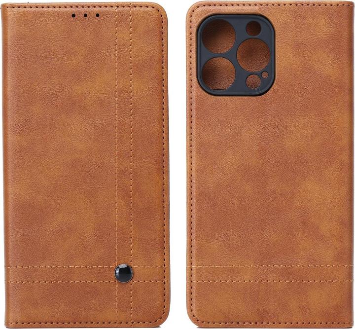 Actual product image OEM Smart Seam case for Xiaomi Redmi 14C 4G/ 14C 5G / Redmi A4 / POCO C75 brown (Samsung Galaxy A14 5G, Xiaomi Poco C75, Xiaomi Redmi 14C, Xiaomi Redmi 4A)