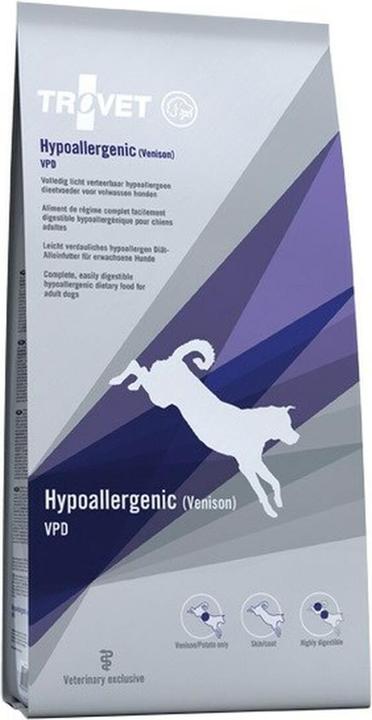 Actual product image Trovet Hypoallergenic VPD su venison - dry dog food - 10 kg (Senior, 1 pcs., 10000 g)