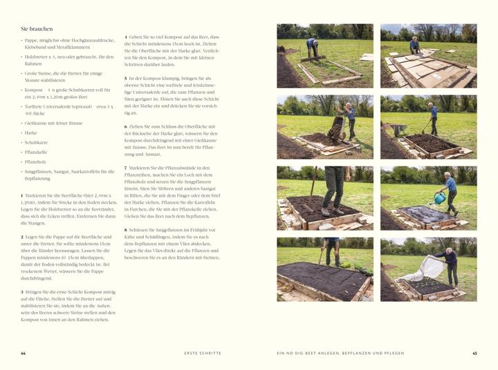Image du produit No Dig - Gärtnern ohne Umgraben (Allemand, Jutta Langheineken, Charles Dowding, Éditeur DK, 2023)