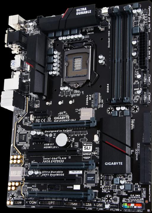 Produktbild Gigabyte Z170xp-Sli (LGA 1151, Intel Z170, ATX)