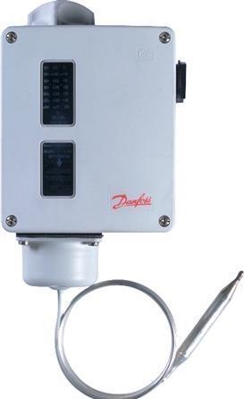 Actual product image Danfoss RT107 Thermostat 70 - - 150 °C RT107 Thermostat 70 - 150 °C