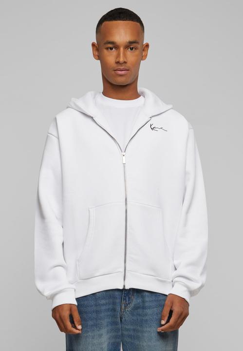 Actual product image Karl Kani KM-ZH011-002-01 KK Chest Signature Essential Zip Hoodie (L)