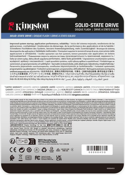 Produktbild Kingston 7.68TB DC3000ME U.2 PCIe 5.0 NVMe TCG Opal Enterprise SSD (7680 GB, 2.5")
