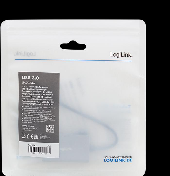 Produktbild LogiLink UA0233A (USB 3.0, 15 cm)