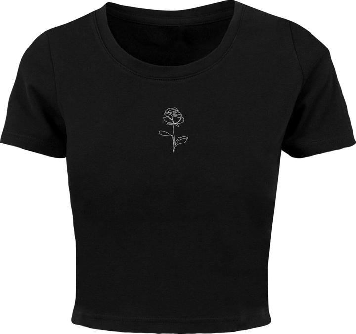 Image du produit Merchcode Tee Femmes Rose Cropped - 118491 (S)