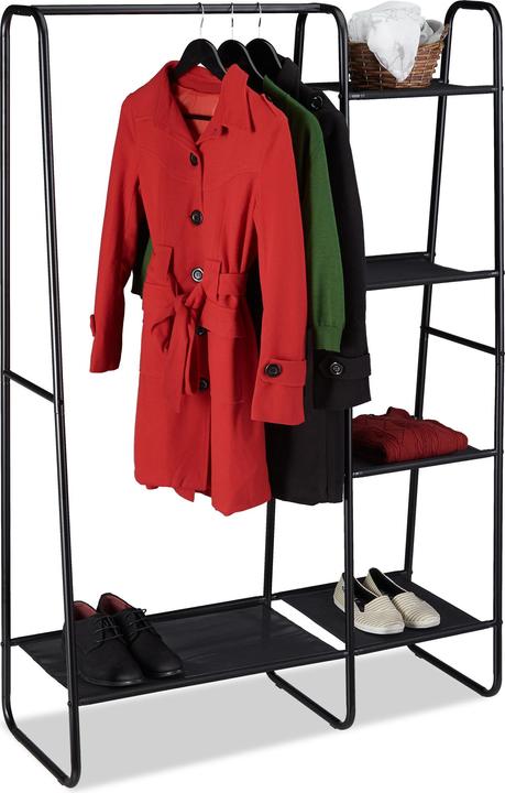 Actual product image Relaxdays Coat Rack, 5 Shelves