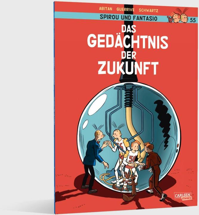 Produktbild Spirou und Fantasio 55: Das Gedächtnis der Zukunft (Benjamin Abitan, Sophie Guerrive, Deutsch)