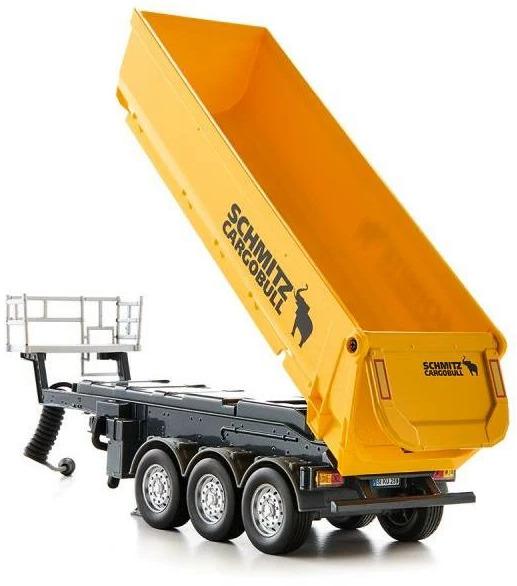Actual product image Siku 3-axle dump semi-trailer