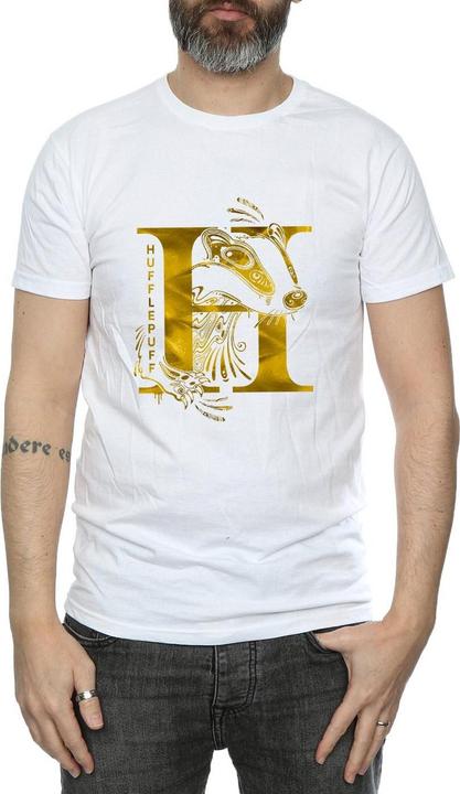 Immagine prodotto Hufflepuff Badger Maglietta Uomo (3XL)