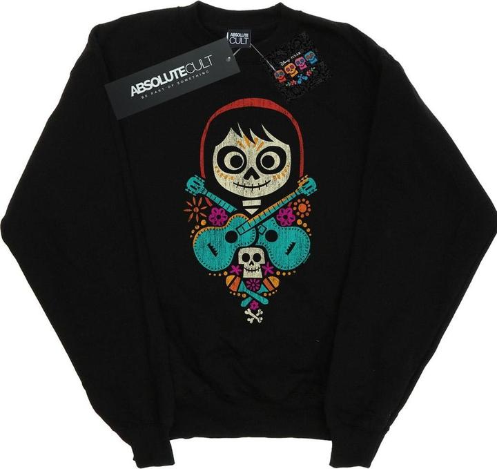 Immagine prodotto Disney Coco Miguel Crossed Guitars Felpa Ragazze (140, 146)