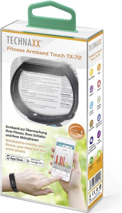 Actual product image Technaxx FitnessTracker (44.80 mm)