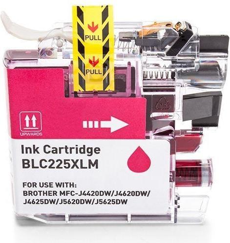 Actual product image Hermex Alternative ink cartridge to Brother LC-229BK, LC-225 CMY XXL (M, FC, Y, C)