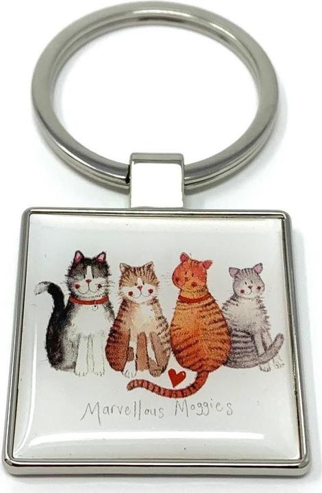 Immagine prodotto Ecarla Schlüsselanhänger K25 4 Katzen