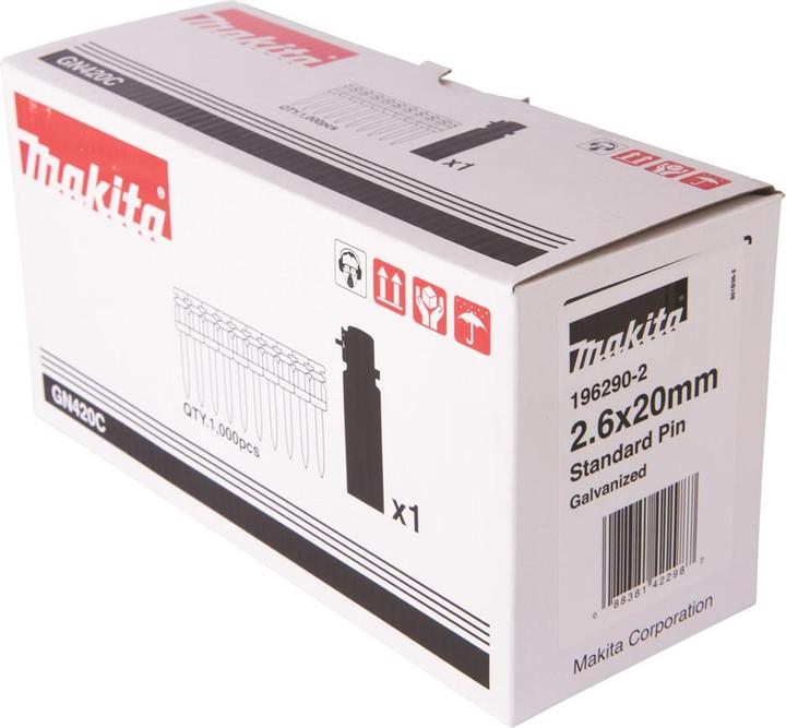 Produktbild Makita FUEL CELL AND PIN 2.6X20 1000PCS