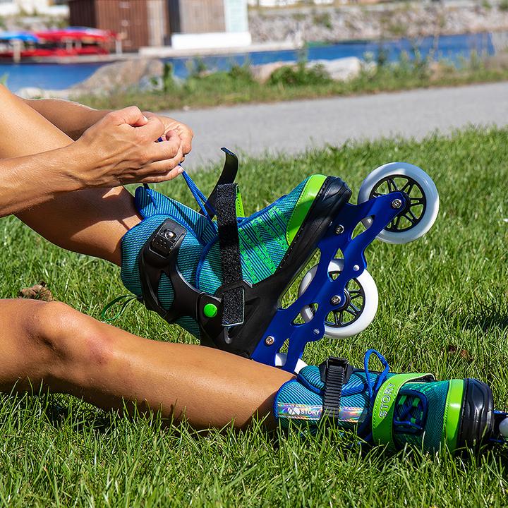 Image du produit Story Patins à roulettes en ligne Urban réglables vert 31-34 (1100005047881) (32)