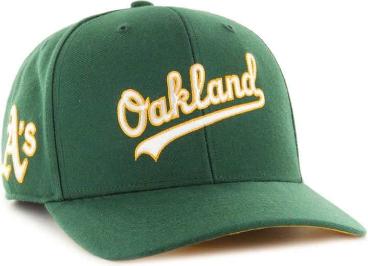 47 Brand Deep Profile Cap - Zone Script Oakland Athletics (One Size)