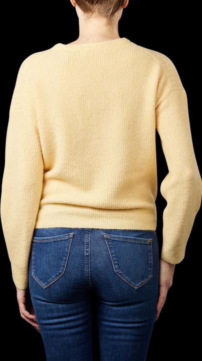 Actual product image Marc O'Polo Long sleeve sweater round neck milky vanilla (XS)