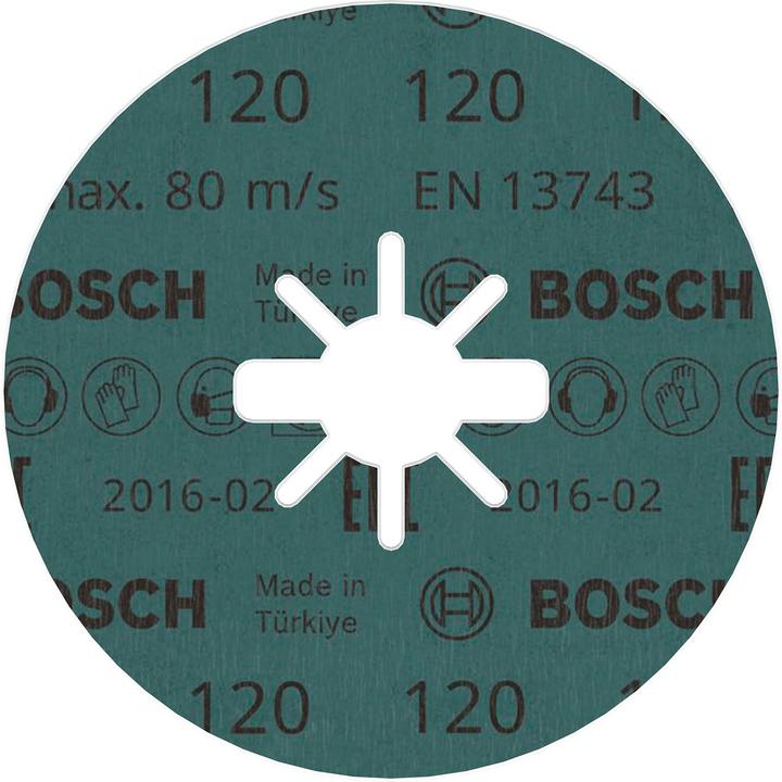 Actual product image Bosch Professional Zubehör PRO R574 X-Lock fibre disc, 115 mm, G120 (120)