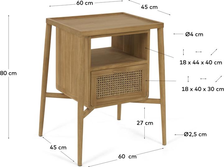 Actual product image Kave Home Uliana (45 x 60 cm)