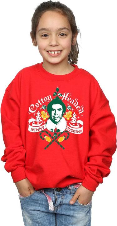 Immagine prodotto Elf Cotton Headed Ninny Muggins Felpa Ragazze (152, 158)