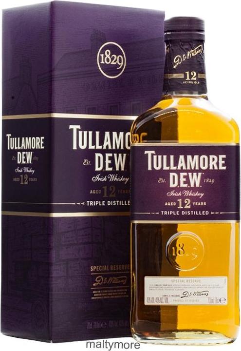 Immagine prodotto Tullamore Dew 12 anni Riserva speciale (Bourbon, Whisky irlandese, 1 x 70 cl)