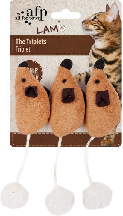 Produktbild All for Paws Die Drillinge (Kratzspielzeug Katze)