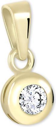 Produktbild Brilio Gold pendant with crystal 246 001 00322