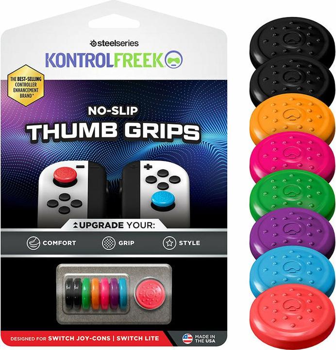 SteelSeries No-Slip Thumbgrip 8-pack - JOY
