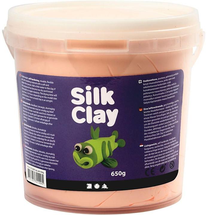 Actual product image Creativ Company Modeling clay Silk Clay 650 g, Beige
