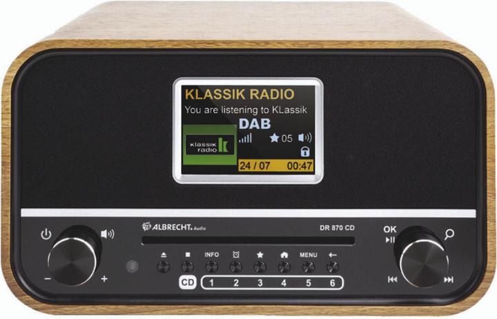 DR 870 (DAB+, VHF, Bluetooth)