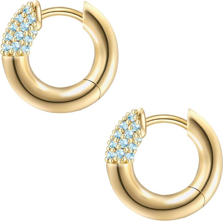 Produktbild Glanzstücke München Damen Sterling Silber Spinell gelbgold - 28971 (Sterling Silber)
