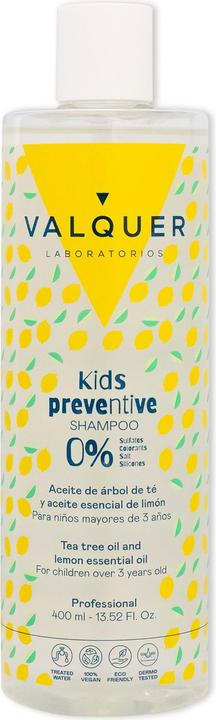 Valquer Vorbeugendes Kindershampoo 400 ml (Flüssiges Shampoo)