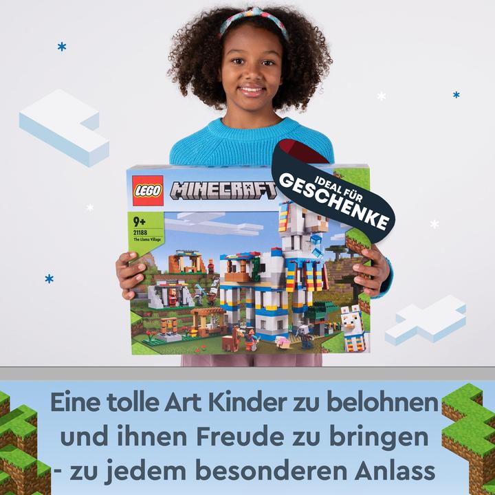 Produktbild LEGO Das Lamadorf (21188, LEGO Minecraft)