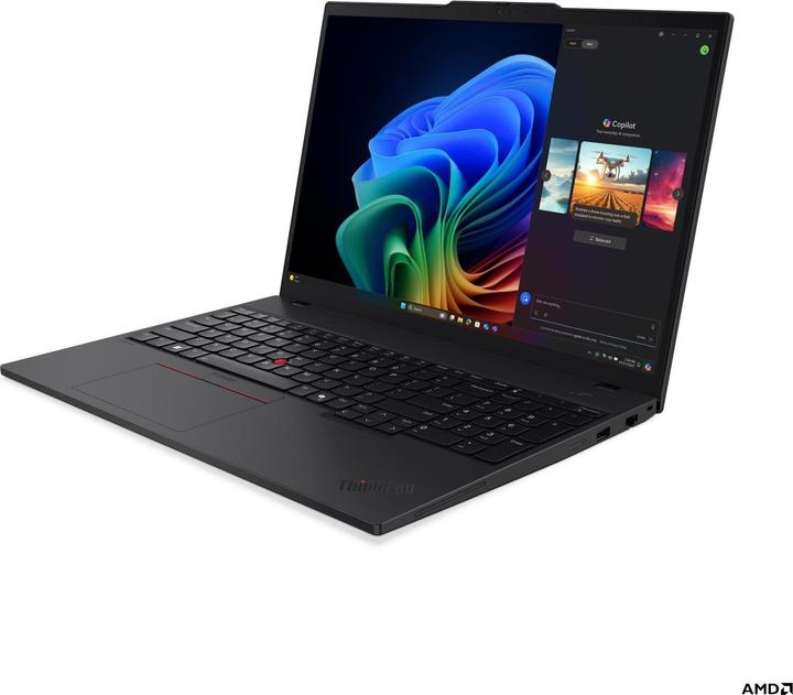 Produktbild Lenovo ThinkPad T16 Gen 4 (16", AMD Ryzen AI 7 350, 32 GB, 1000 GB, DE)