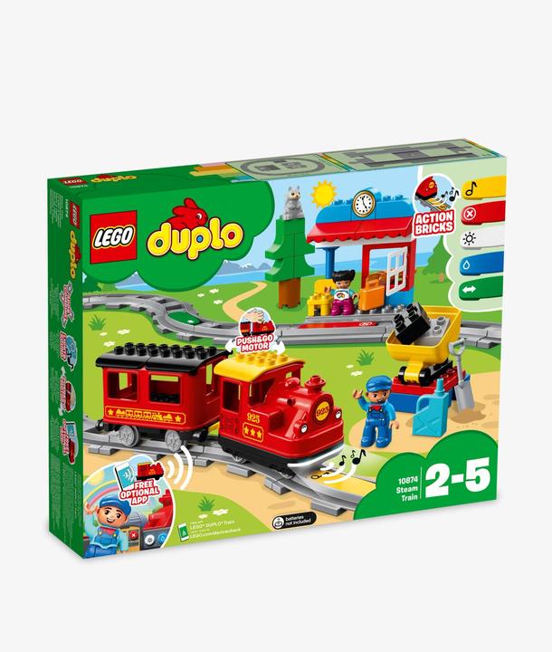 Productafbeelding LEGO Stoomspoorweg (10874)