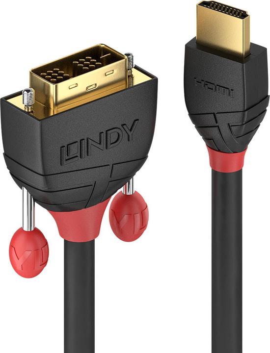 Produktbild Lindy HDMI (Typ A) — DVI (0.50 m, HDMI, DVI)