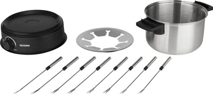 Actual product image Severin FO 2470 (Chocolate fondue, Cheese fondue, Chinoise Fondue, Fondue Bourguignonne)