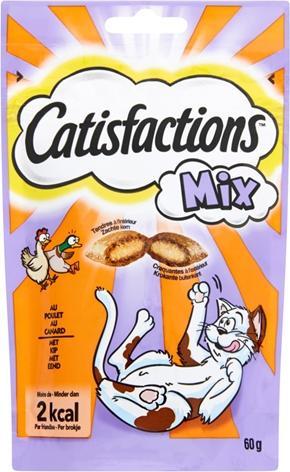 Actual product image Catisfactions Mix Kip/Eend (70 g)