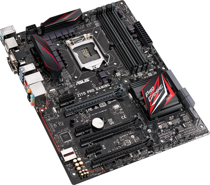 Image du produit ASUS Z170 Pro Gaming (LGA 1151, Intel Z170, ATX)