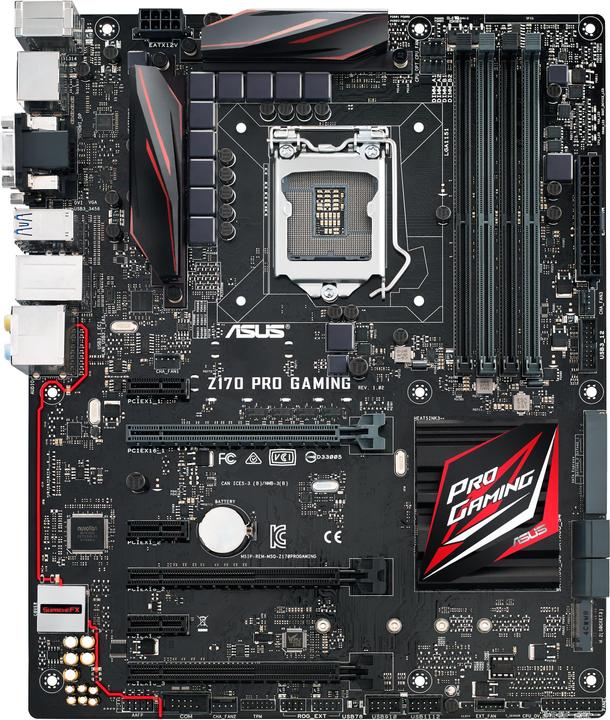 ASUS Z170 Pro Gaming (LGA 1151, Intel Z170, ATX)