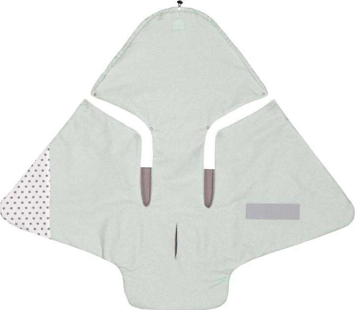 Produktbild Ullenboom Einschlagdecke Mint Grau