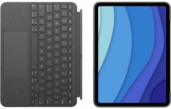 Actual product image Logitech Combo Touch (DE, iPad Pro 12.9 2021 (5th Gen), iPad Pro 12.9 2022 (6th Gen))