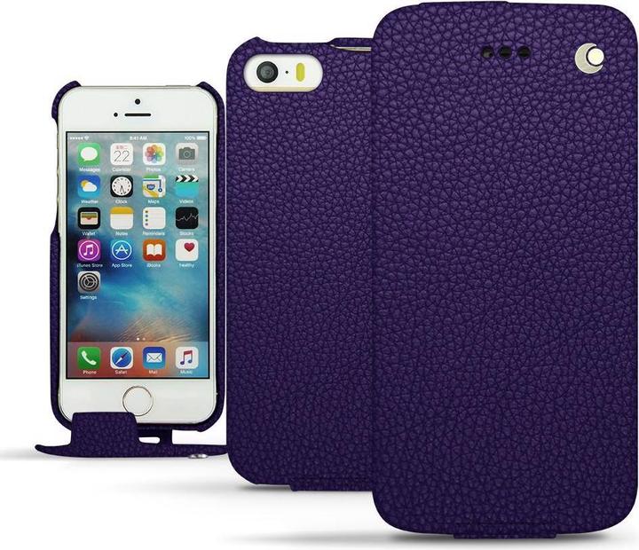 Actual product image Noreve Leather cover vertical (Apple iPhone SE)
