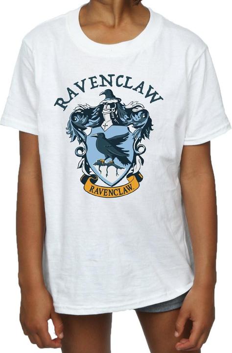 Actual product image Girls Ravenclaw Cotton T-Shirt (140, 146)