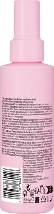Produktbild Schwarzkopf Professional Fibre Clinix Vibrancy Heat Protect Mist (150 ml)