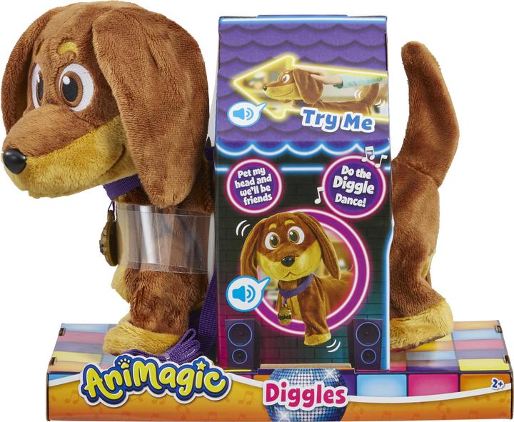 Image du produit Goliath Toys Maskotka interaktywna animagic diggles (24 cm)