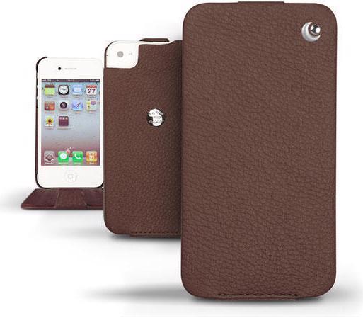Actual product image Noreve Leather cover vertical (Apple iPhone 4)