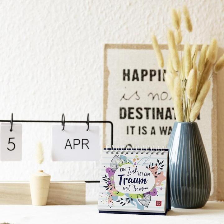 Produktbild Ein Ziel ist ein Traum mit Termin (Deutsch, Groh Verlag, 2022)