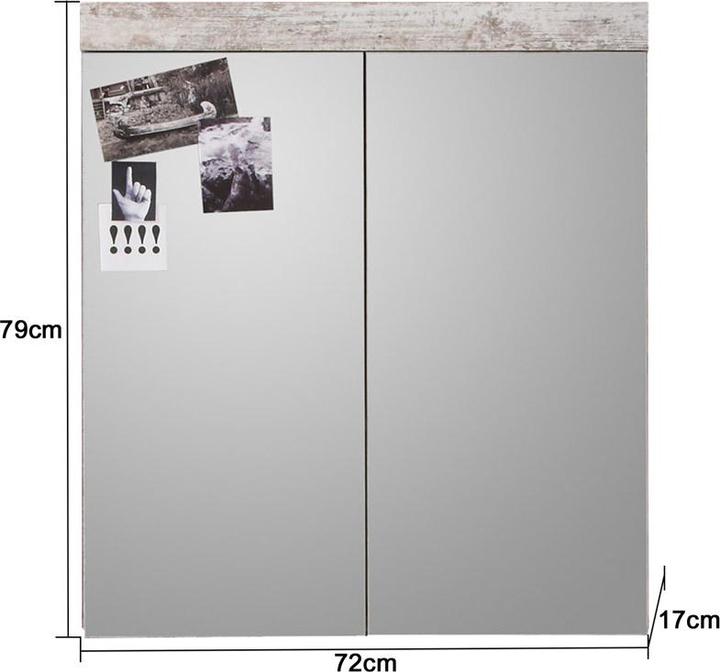 Image du produit Trendteam Cancun (72 x 17 x 79 cm)
