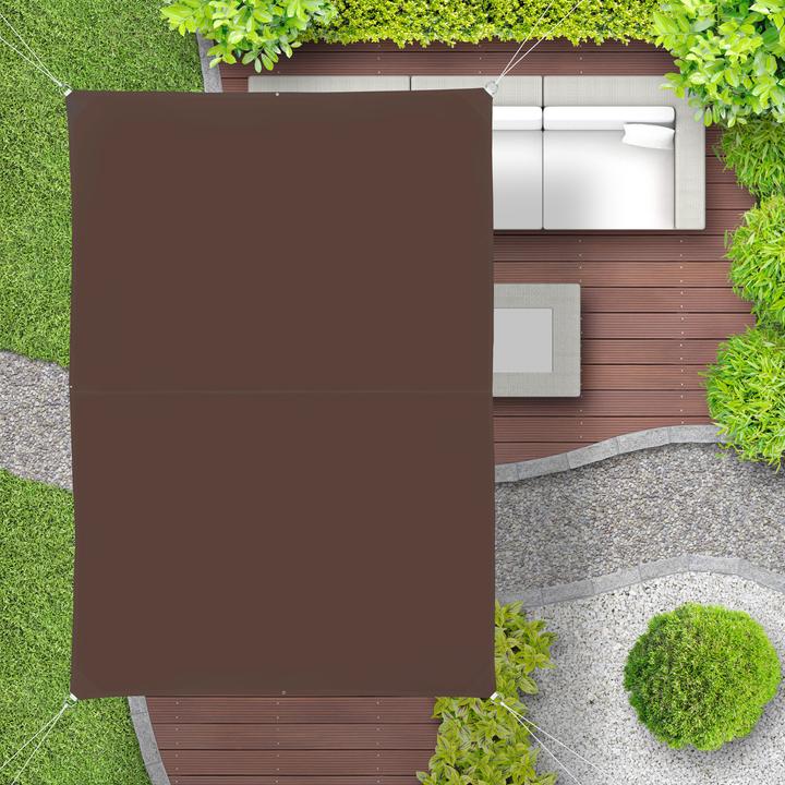 Image du produit Relaxdays Voile d'ombrage rectangle (300 x 200 x 0,5 cm)